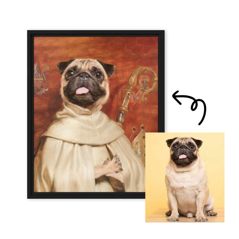 Emperor-Custom Framed Canvas