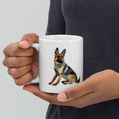 Paper Cut Style Pet Mug