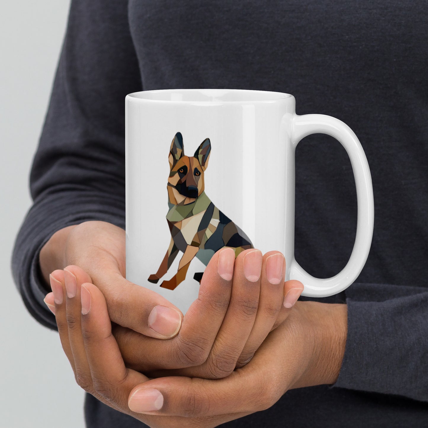 Paper Cut Style Pet Mug